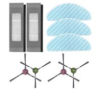 AMIUHOUN per T9 Max T9 T9 + T9 Power Mop Rag Hepa Filtro Laterale Kit Parti Robot Aspirapolvere Accessori