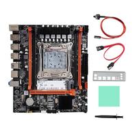 AMIUHOUN Scheda madre desktop X99H+grasso termico+pad termico LGA2011-V3 B85 Chip DDR3X4 ECC Slot M.2 NVME PCI-E 3.0 X16, facile da installare