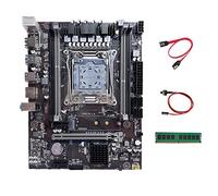 AMIUHOUN Scheda madre X99 LGA2011-3 Computer Motherboard Supporta DDR4 ECC RAM con DDR4 4G 2666Mhz RAM+ SATA+ Switch