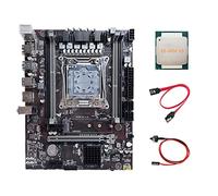 AMIUHOUN Scheda madre X99 LGA2011-3 Computer scheda madre con CPU E5-2650 V3+ SATA+ Switch Supporto Dual Channel DDR4 RAM