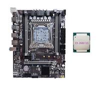 AMIUHOUN Scheda madre X99 LGA2011-3 Supporto scheda madre del computer Dual Channel DDR4 RAM Supporto 64 GB con CPU E5 2680 V3