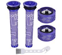 AMIUHOUN Sostituisce filtro per V6, accessori lavabili -filtro e post-filtro HEPA lavabile, parti di ricambio DY-966912-03