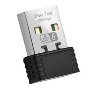 AMIUHOUN Wireless WiFi 6 Adattatore 802.11Ax 2.4GHz Driver Libero Scheda di Rete USB per Win7/10/11 Computer Mini WiFi Recettore, 500444667