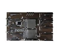 AMIUHOUN X79 BTC Mining Scheda Madre 10XPCIE 8X GPU Slot LGA 2011 DDR3 MSATA per ETH Mining X79 M10 Scheda Madre