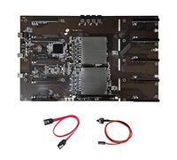AMIUHOUN X79 BTC Mining Scheda Madre+ SATA+ Switch 10XPCIE 8X Slot GPU LGA 2011 DDR3 MSATA SATA per ETH Mining
