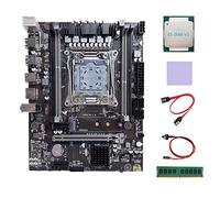 AMIUHOUN X99 Scheda Madre LGA2011-3 Computer Scheda Madre+E5 2666 V3 CPU+DDR4 4G 2133 Mhz RAM+ SATA+ Interruttore+Pad Termico