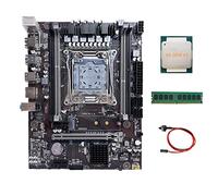 AMIUHOUN X99 Scheda Madre LGA2011-3 Computer Scheda Madre Supporto DDR4 RAM con E5 2650 V3 CPU+DDR4 4G 2666Mhz RAM+ Switch