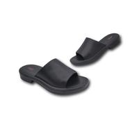 Amix ChicTank Eleganti Ciabatte Donna Estive in Gomma, Sandali Casa Mare Spiaggia Doccia Piscina, Sabot Platform con Zeppa Estiva (Nero, Sistema Taglie Calzature EU, Adulto, Donna, Numero, Media, 38)