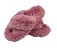Amix Diamond Afrodite Ciabatte Donna Invernali in Memory Foam, Morbide Pantofole Pelose per Casa (Rosa, 40/41, Sistema Taglie Calzature EU, Adulto, Donna, Numero (range), Media, 40, 41)