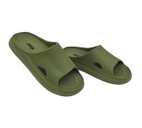 Amix Diamond Jialba Originali Ciabatte Donna Uomo Estive Super Pantofole in Gomma Eva per Casa, Mare, Piscina, Doccia, Ciabatta AntiScivolo Marchio Italiano Alta Moda (Oliva, numeric_42)