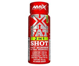 Amix Xfat 2 in 1 Shot Fruity 1 vial x 60 ml