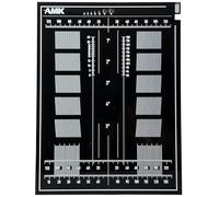 AMK Acrilico RC Setup Board per 1/24 1/28 Mini-Z Mini-Q DRZ Mini-D auto, Camber regolabile & Toe Angle Tuning System, Universal Mini Drift Car Alignment Tool