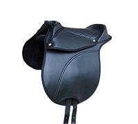 AMKA Pony SHETTY Cuscino da sella con maniglia, regolabile anche per cavalli in legno, adatto anche per cavalli in legno | Equestrian Horse Cub Saddle