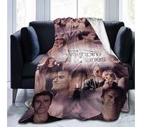 Amkong Coperta in pile ultra morbida, super morbida, leggera, ipoallergenica, per letto, divano, soggiorno, 152,4 x 127 cm