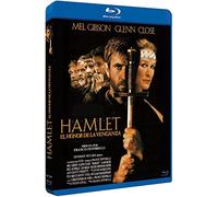 Amleto 1990 Blu-Ray Import Spagnolo, Audio Italiano, Mel Gibson, Glenn Close, Alan Bates, Franco Zeffirelli, Hamlet