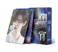 AMLHTY 55 carte Kpop ENHYPEN - YOI - Fotocarte - YOI - Nuovo album di carte ENHYPEN Mini Merch Photocartes Set Kpop Greeting Card Postales for Fan