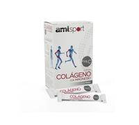 Amlsport Colágeno Con Magnesio + Vit.C Sabor Fresa 20 Sticks