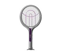 Ammazza-mosche elettrico a testa rotante, lampada ultravioletta 2 in 1 ricaricabile, adatto sia for uso interno che esterno in casa(Short type)