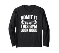 Ammettilo Che Faccio sembrare Bella Questa Palestra Maglia a Manica
