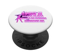 Ammettilo che la lezione di danza sarebbe noiosa senza di me ballerina PopSockets PopGrip Adesivo