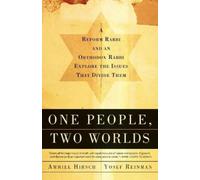 Ammiel Hirsch Yaakov Yosef Reinman One People, Two Worlds (Tascabile)