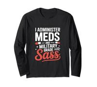 Amministrare medicinali e infermiere di grado militare Sass VA Maglia a Manica