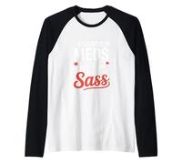 Amministrare medicinali e infermiere di grado militare Sass VA Maglia con Maniche Raglan