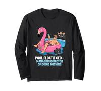 Amministratore delegato di Pool Floatie di Doing Nothing Maglia a Manica