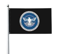 Amministrazione Per La Sicurezza Dei Trasporti Bandiera Da Cortile Divertente Bandiere Da Giardino Durevole Garden Flag Per Patio Interni Esterni 90X150Cm