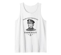 Ammiraglio Farragut Maledetti i Siluri Guerra Civile Canotta