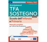 Ammissione al TFA sostegno. Scuola dell'infanzia e primaria. Manu