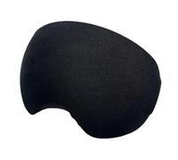 AMMKRO Protezione per coperchio occhiali da sci/snowboard - Protezione antigraffio e antipolvere per lenti, accessori per il trasporto e la conservazione (nero)