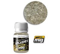 AMMO BY MIG JIMENEZ SPLASHES & MUD TEXTURE LOOSE GROUND 1752 COLORI
