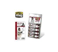 Ammo Mig: 7020 Figures Set - Winter Uniforms (4x17ml)