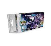 AMMO MIG-7157 - Set di colori acrilici viola Mechas, multicolore