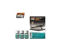 AMMO MIG-7415 - Set per Aereo da Combattimento tardivo Tedesco, Multicolore