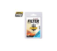 AMMO MIG-7450 Filter Set for Winter and UN Vehicles, Multi-Colour