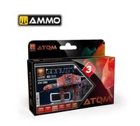 Ammo MIG ATOM-20806 - Atom Gravity Set 3 - Red - Nuovo