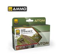 Ammo MIG ATOM-20853 - Set Di Vernice Metodo Veloce ATOM - Nuovo