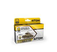AMMO MIG - ATOM Acrylic paint set Sherman Tanks Vol 1 WWII Commonwealth, 20752