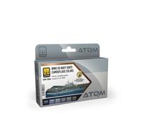AMMO MIG - Atom Acrylic Paint Set WWII US Navy Ships Camouflage 20603