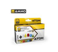 AMMO MIG - ATOM Set di vernici acriliche Basic Colors 20820