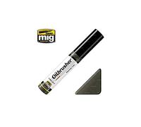 AMMO- Munizioni Startship-Pennello per Olio, Colore Filth di partenza, MIG-3513