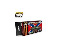 Ammo of Mig Jimenez AMMO MIG JIMENEZ NOVORROSIYA COLORS A.MIG 7126