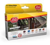 AMMO Rail Center 1023 - Set 6 colori acrilici per ponti in metallo.