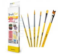 AMMO Rail Center 4601151 - Set 6 pennelli assortiti per modellismo.