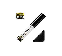 AMMO- Spazzola per Olio Nero Munizioni, Colore MIG-3500