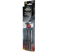AMMO WARGAMING UNIVERSE - Miniature Premium DIO DRYBRUSH Brush Set