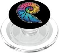 Ammoniti Colorate Fossili Geologi Preistorici Scienza PopSockets PopGrip per MagSafe