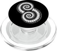 Ammoniti Fossili Preistoria Geologi Scienza Natura PopSockets PopGrip per MagSafe